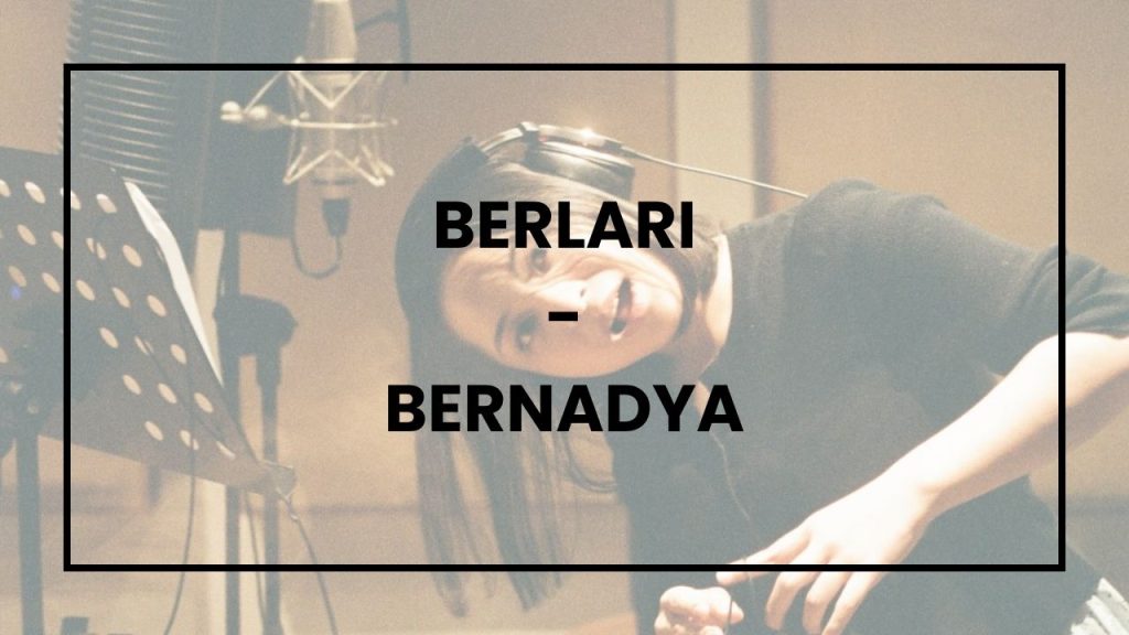 Chord dan Lirik Lagu Berlari - Bernadya